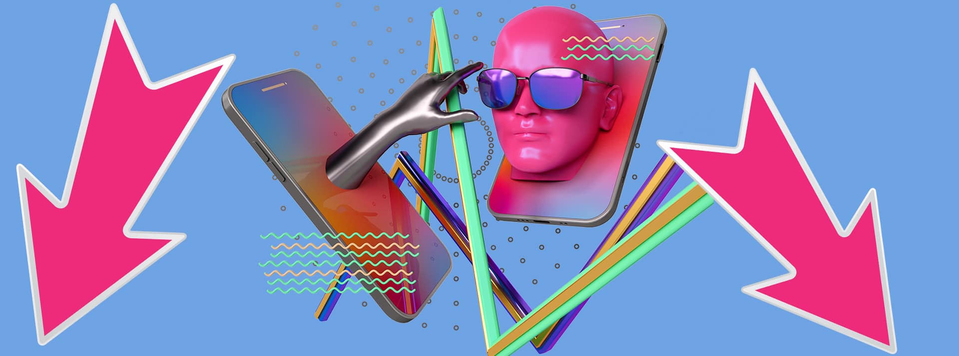 Le métavers intéresse tout le monde sauf les consommateurs - L'ADN Image pop illustrant le métavers