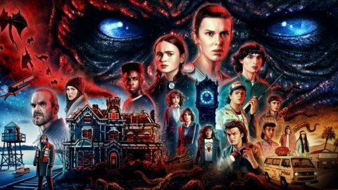 Affiche saisin 4 stranger things