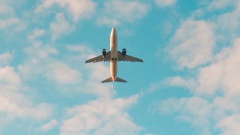 un Boeing dans le ciel
