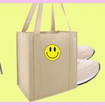 Tote bag, paille métal, gourde