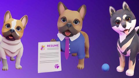 plusieurs chiens de Dogami