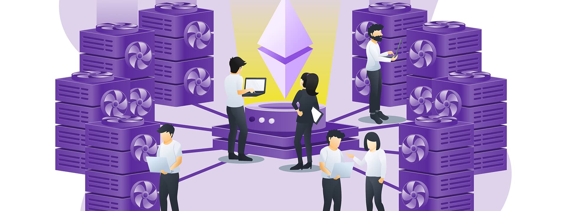 des serveurs connectés