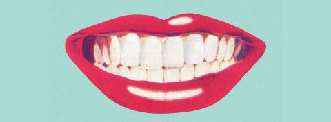 8 néologismes bouche sur fond blau