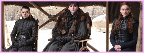 Ils ne veulent pas quitter leurs privilèges Lyanna Stark, Bran Stark et Sansa Stark