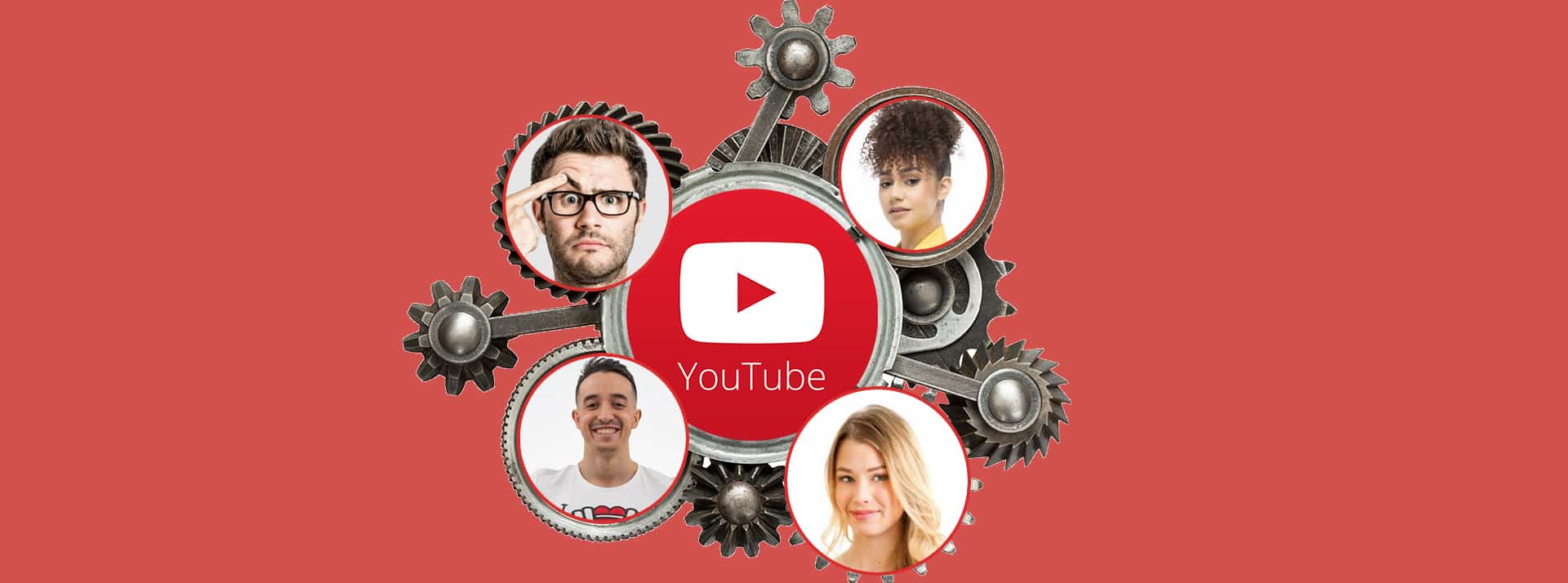 Youtubeurs - L'ADN Rouages avec les youtubeurs : Tibo in shape, Lena Situations, Enjoy Phoenix et Cyprien