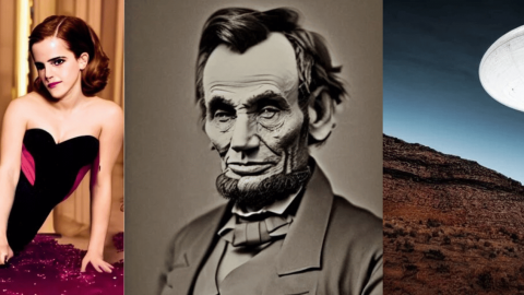 Des fausses images générés par IA