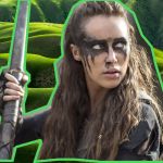 Lexa, guèrrière de la série Les 100