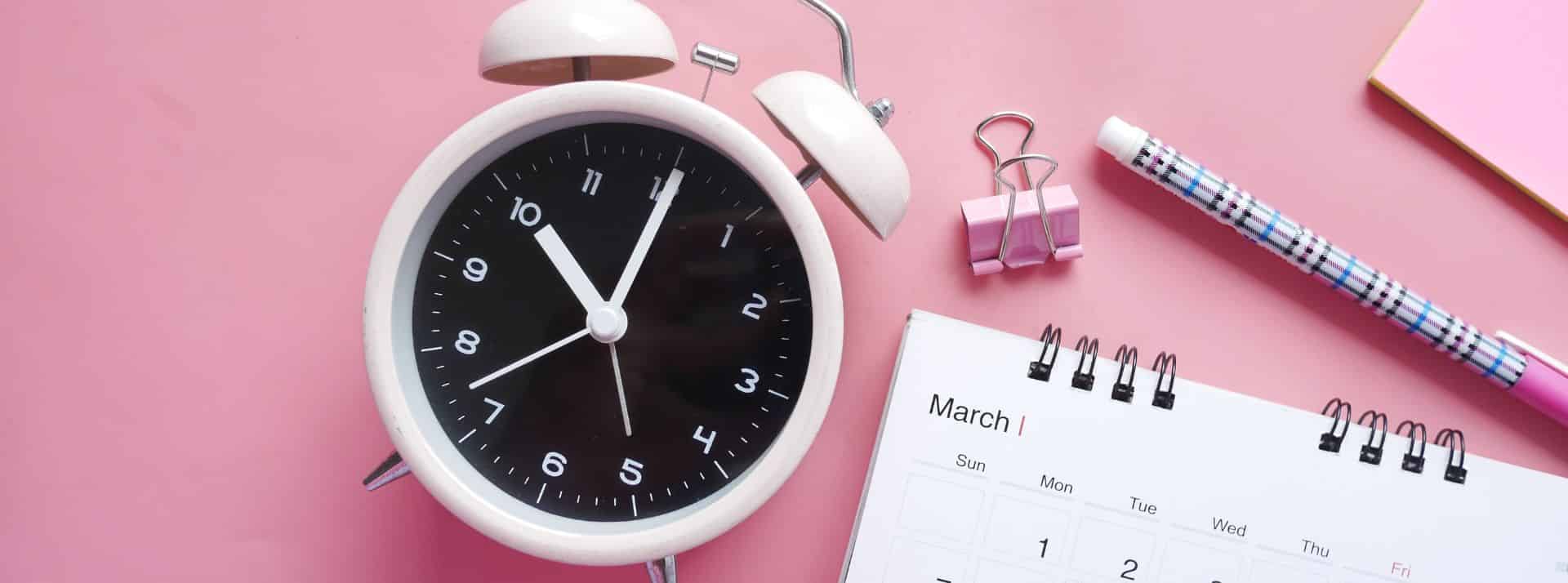 Réveil et calendrier