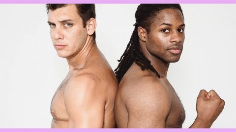 La muscu, ils adorent Deux hommes torse nu