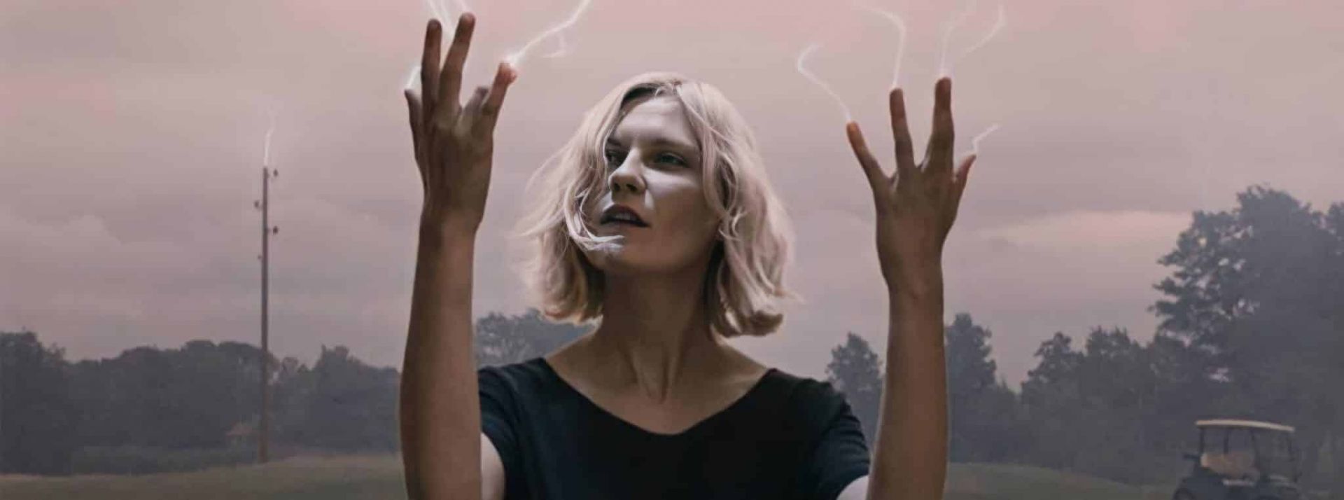 Kirsten Dunst dans Melancholia de Lars von Trier