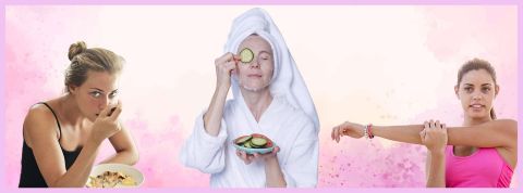 C'est quoi le productivity porn ? Trois femmes en train de se faire des soins de beauté