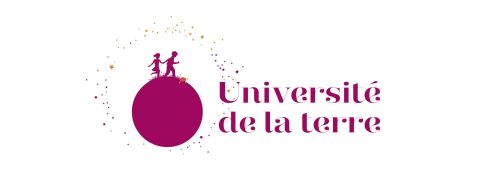 À l’occasion des 50 ans de la première conférence des Nations Unies, louvelle édition de L’Université de la terre aura pour thème de « la vie à l’heure des grandes transitions ». Logo université de la Terre