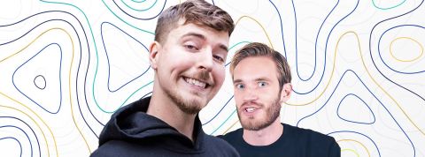 Mr Beast dépasse PewDiePie Mr Beast et PewDiePie