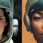 Capture de la BD Exodus de eux femmes cosmonautes