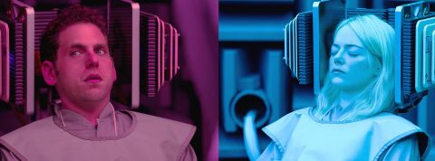 Les promesses de l'Internet incarné Jonah Hill et Emma Stone dans principaus la série Netflix - Maniac -