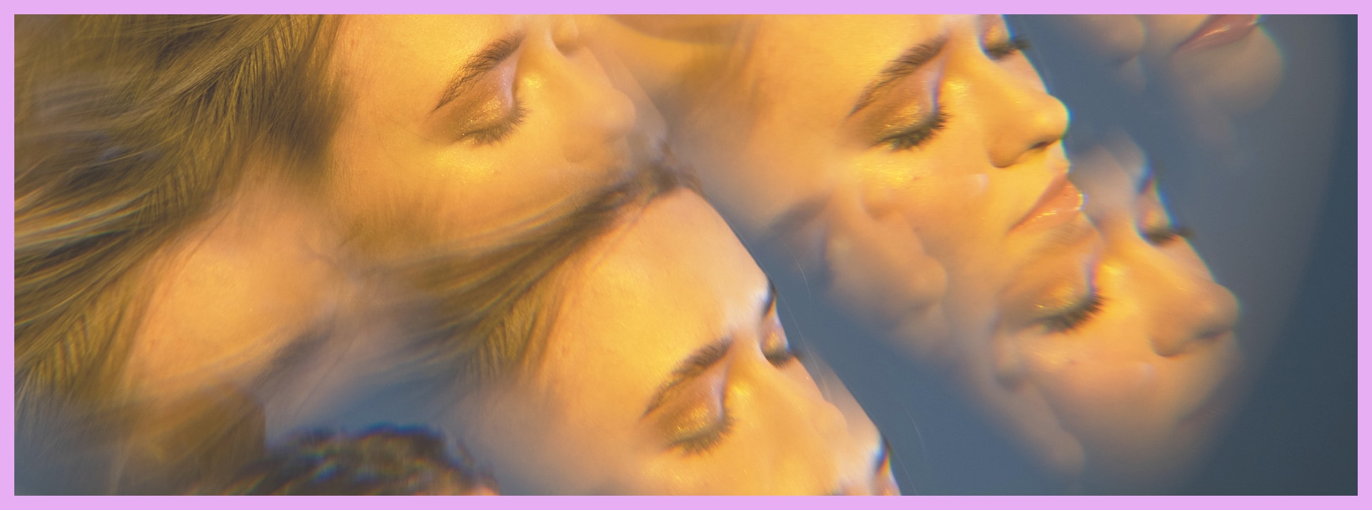 Comment la tech peut-elle aider la santé mentale ? - L'ADN Un visage de femme dédoublé plusieurs fois