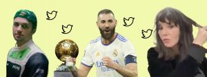 Squeezie, ballon d'or, Benzema, Adjani