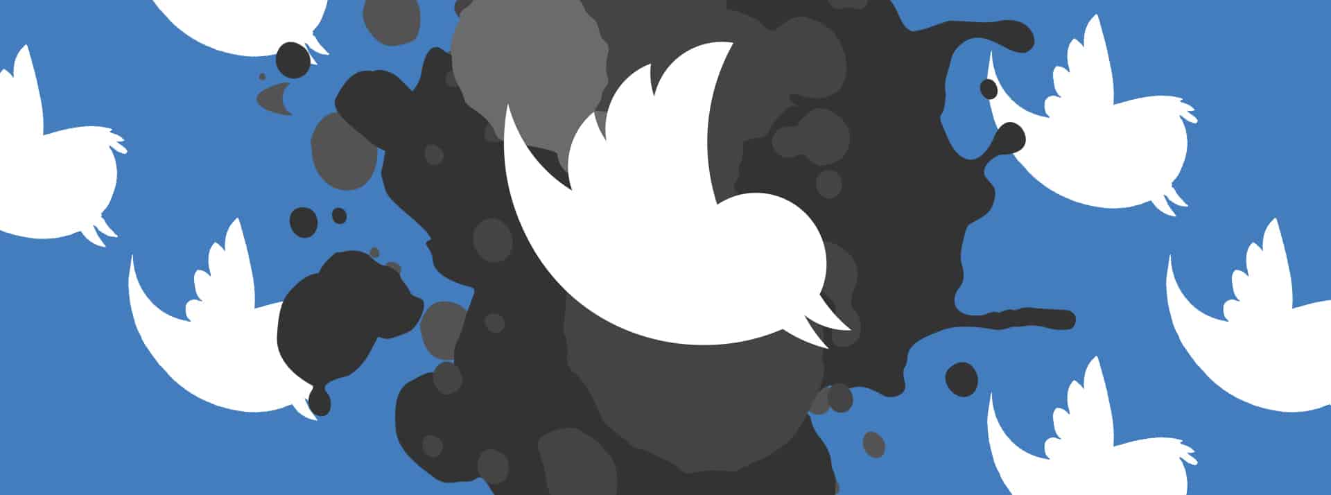 Elon Musk peut-il casser Twitter ? - L'ADN Le logo Twitter qui tombe