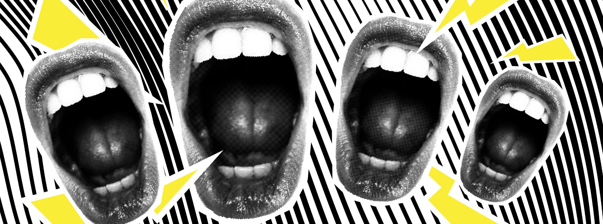 Les températures extremes augmentent la haine en ligne - L'ADN Bouches ouvertes qui crient
