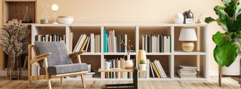 En 2022, les jeunes Français se sont tournés massivement vers les réseaux sociaux pour trouver leurs inspirations décoration Bibliothèque