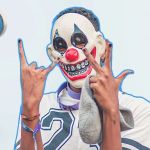 un clown flippant sur Twitter