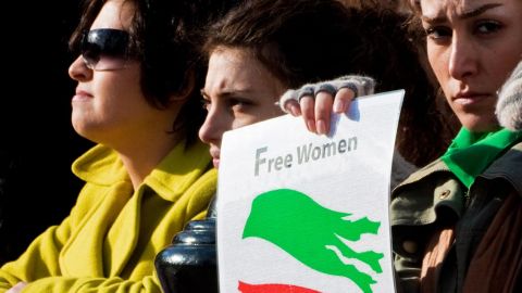 Des manifestantes iraniennes
