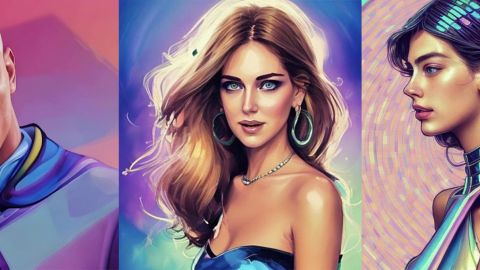 Captures Instagram de profils de Lensa-AI