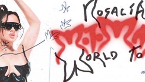 Affiche du concert de Rosalía