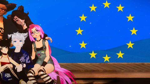 Les personnages de We met in virtual reality