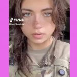 Jeune femme ranger (captures TikTok)
