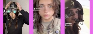 Jeune femme ranger (captures TikTok)