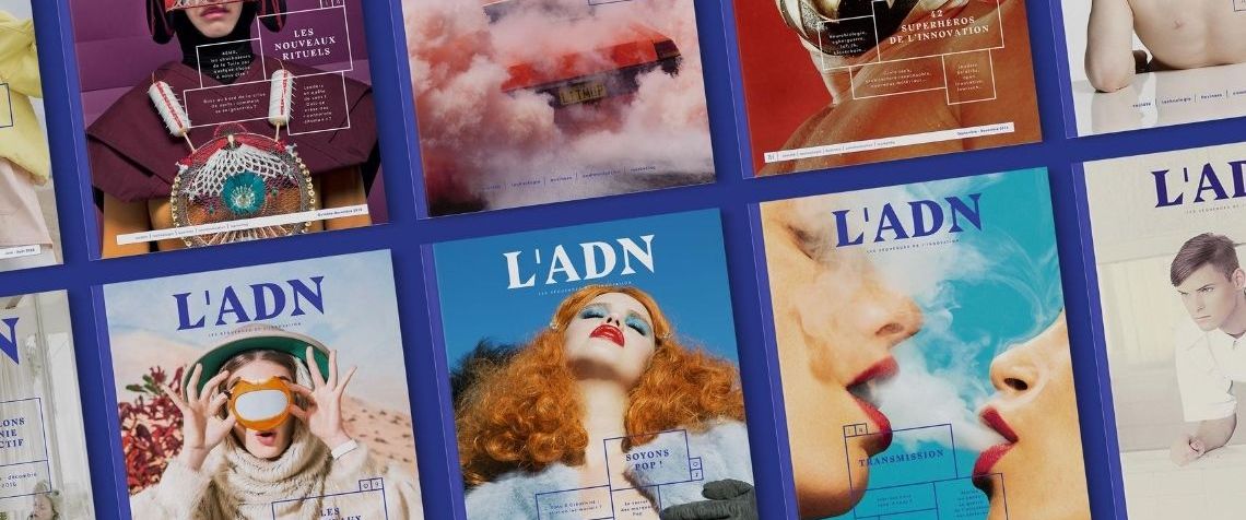 Média L'ADN : Offres d'emploi, recrutement - L'ADN Couverture magazine L'ADN