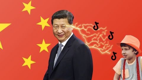 Xi Jinping envoie des lasers tiktok vers des enfants.