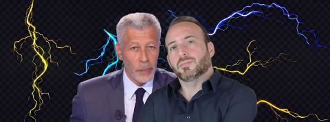 Le scandale BFMTV, M'Barki suspendu par la chaîne Rachid M'Barki et Duthion