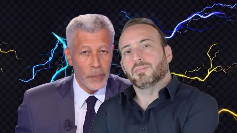 Le scandale BFMTV, M'Barki suspendu par la chaîne Rachid M'Barki et Duthion