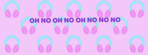 Les mèmes audios ont envahi TikTok et Twitch Un casque répété sur un fond rose