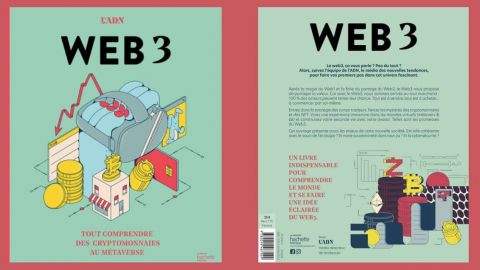 Le web3, ça vous parle ? Pas du tout ? Alors suivez l'équipe de l'ADN Couverture livre Web3 - LADN-Editions Hachette