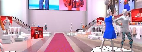 Shopping métavers Une boutique virtuelle H&M
