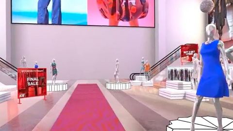 Une boutique virtuelle H&M