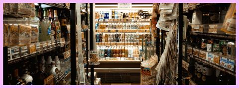 C'est quoi le recession core? Un supermarché vintage