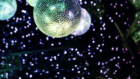 Une boule disco