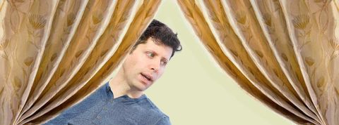 Mystère et inquiétude... OpenAI est critiquée de toute part Sam-Altman-derriere-rideau