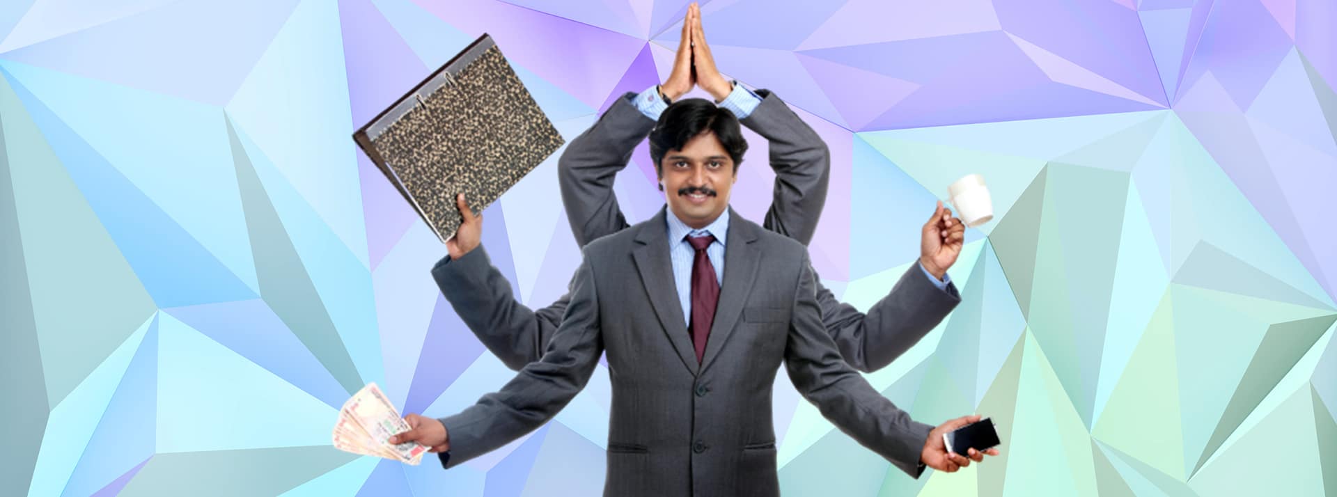 indian shiva buisinessman