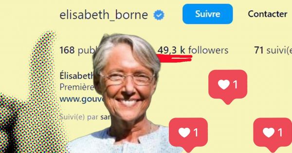 Comment Élisabeth Borne s'est retrouvée avec 49,3k abonnés sur Instagram
