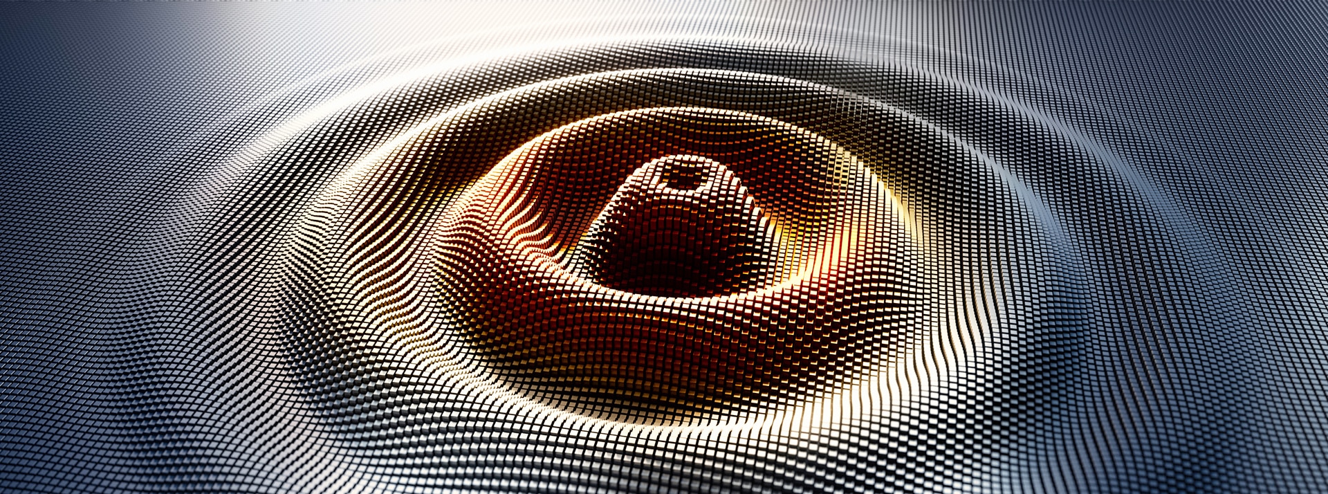 Microstructure d’onde raster numérique