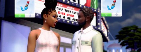 Deux ChatGPT qui parlent ensemble c'est fascinant mais ça bug Un couple Sims se regarde amoureusement