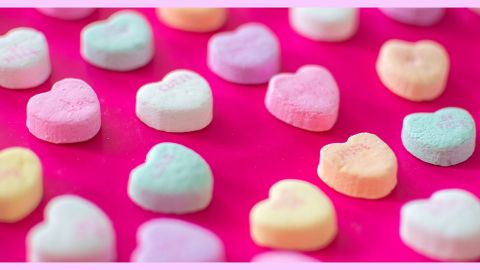 Pilules en forme de cœur