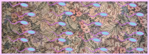 Quand Reddit s'improvise banque de sperme Un papier peint à fleurs recouvert de spermatozoides