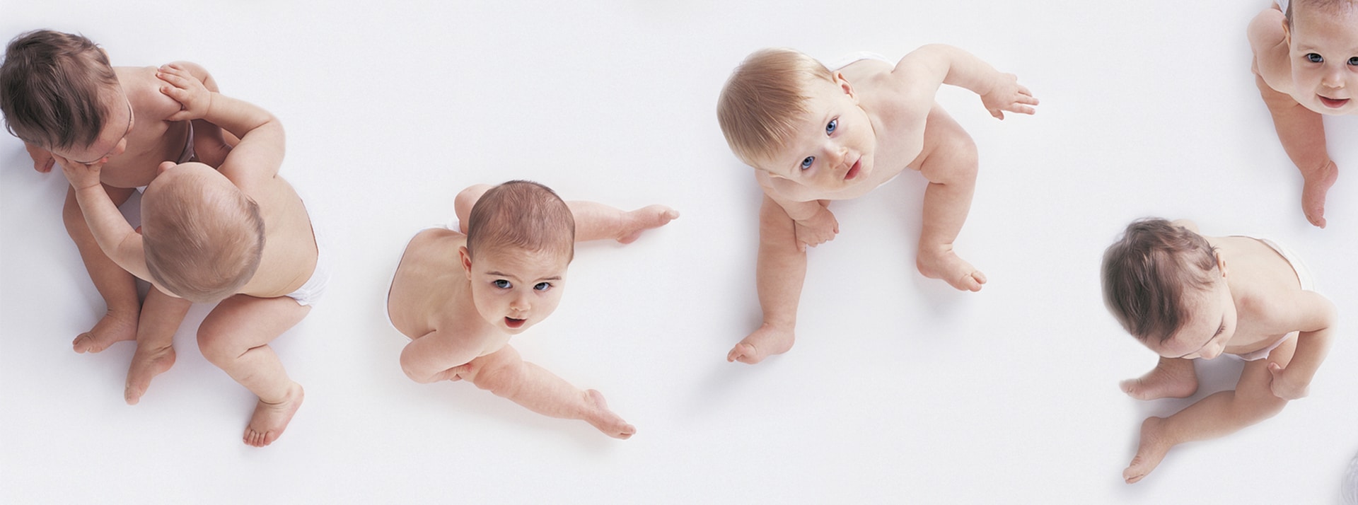 Des bébés de toutes races