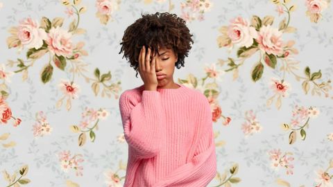 Femme super fatiguee